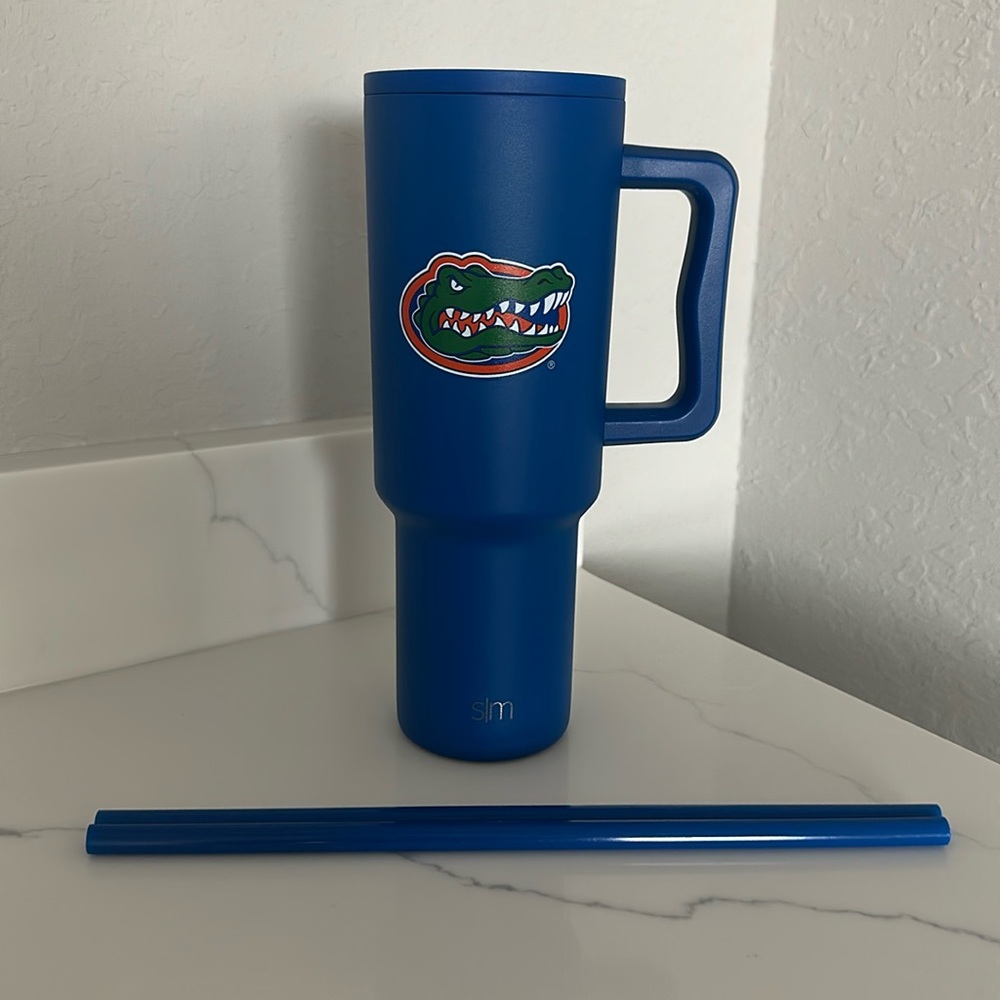 EUC Simple Modern Florida Gators 40oz Tumbler